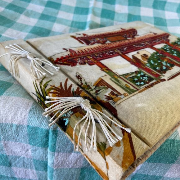 Hand Painted 1950-60s Okinawa Photo Album Shurei Mon - Picture 7 of 10